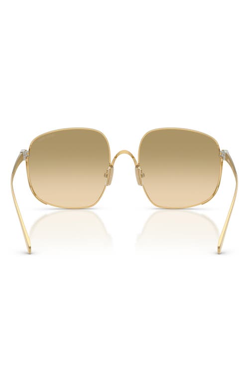 Miu Miu Mu A57s 57mm Gradient Square Sunglasses