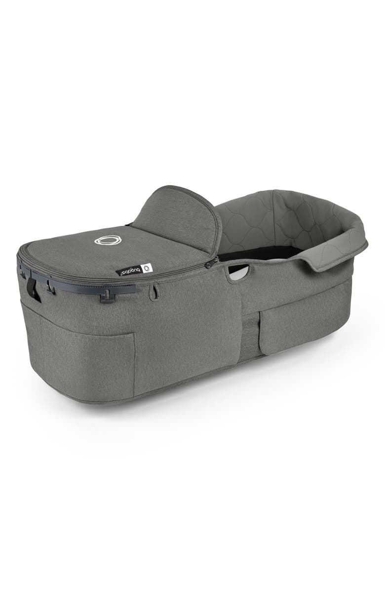 Bugaboo Bassinet Fabric Set for Kangaroo Stroller, Main, color, Moon Grey
