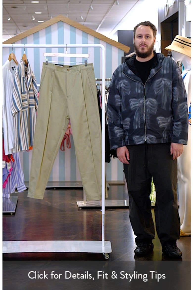 Kai Pleated Cotton Trousers video