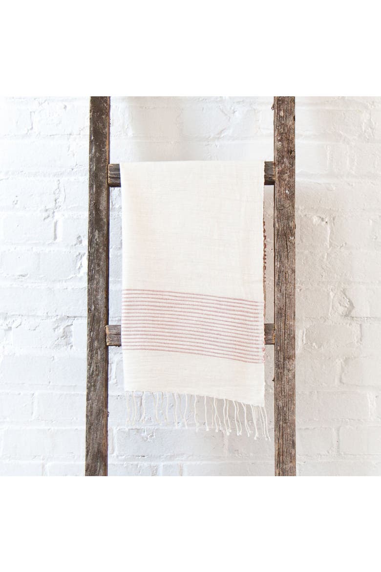 Riviera Cotton Hand Towel, Alternate, color, Blush