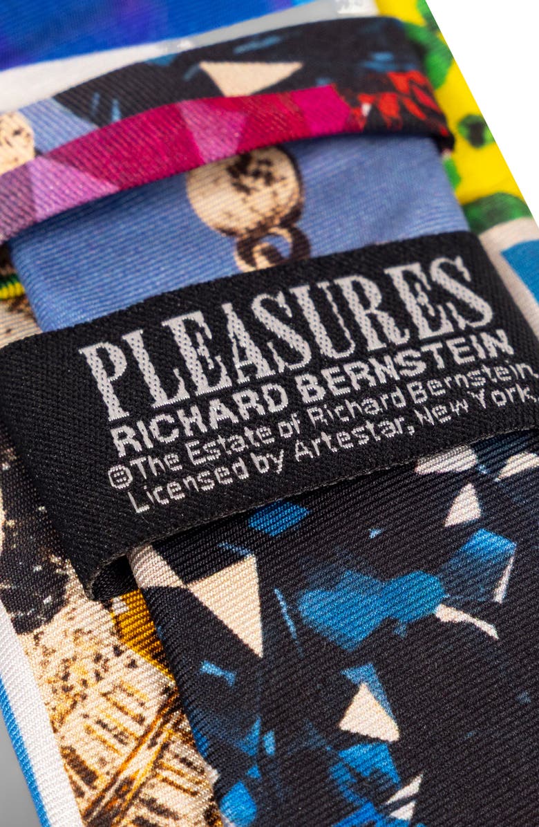 PLEASURES x Richard Bernstein Jewel Print Tie, Alternate, color, Multi