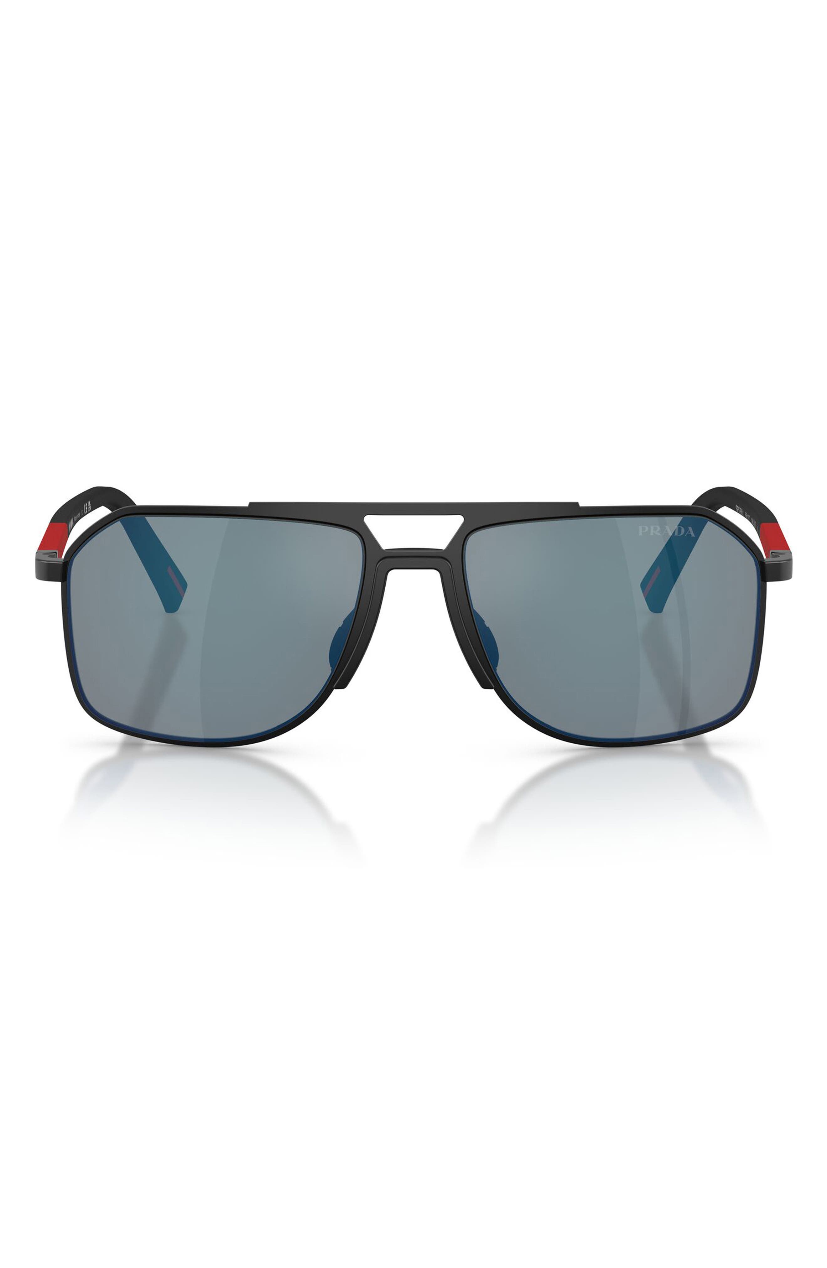 selected MATTE BLACK / GREY BLUE/ RED
