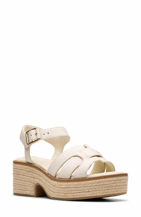 Clarks® Coledale Strap Platform Sandal