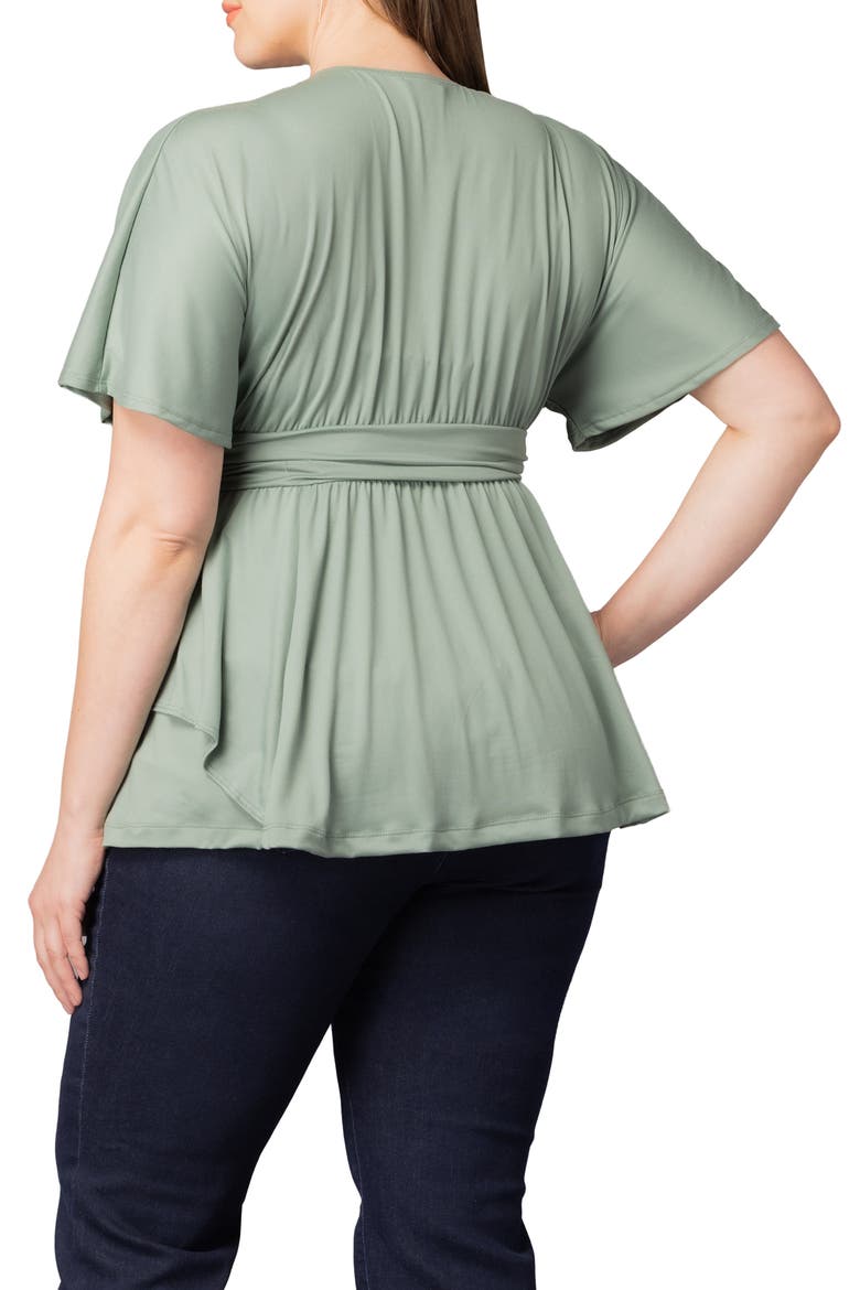 Promenade Top, Alternate, color, SAGE