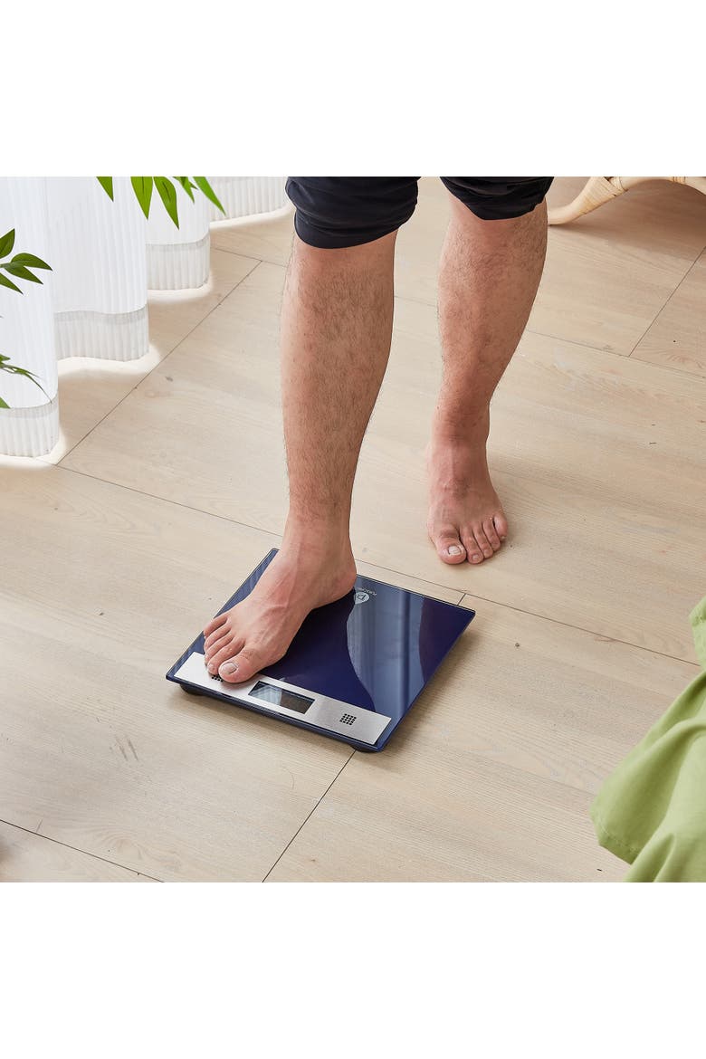 Talking Bathroom Scale, Alternate, color, Blue