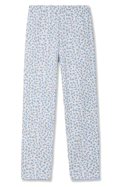 Pima Cotton Pointelle Pajama Pants
