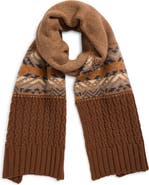 Faherty Mountain Fair Isle Scarf
