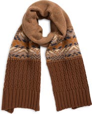 Faherty Mountain Fair Isle Scarf