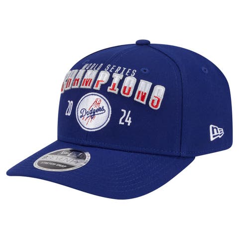 Men's New Era  Royal Los Angeles Dodgers 2024 World Series Champions 9SEVENTY Adjustable Hat
