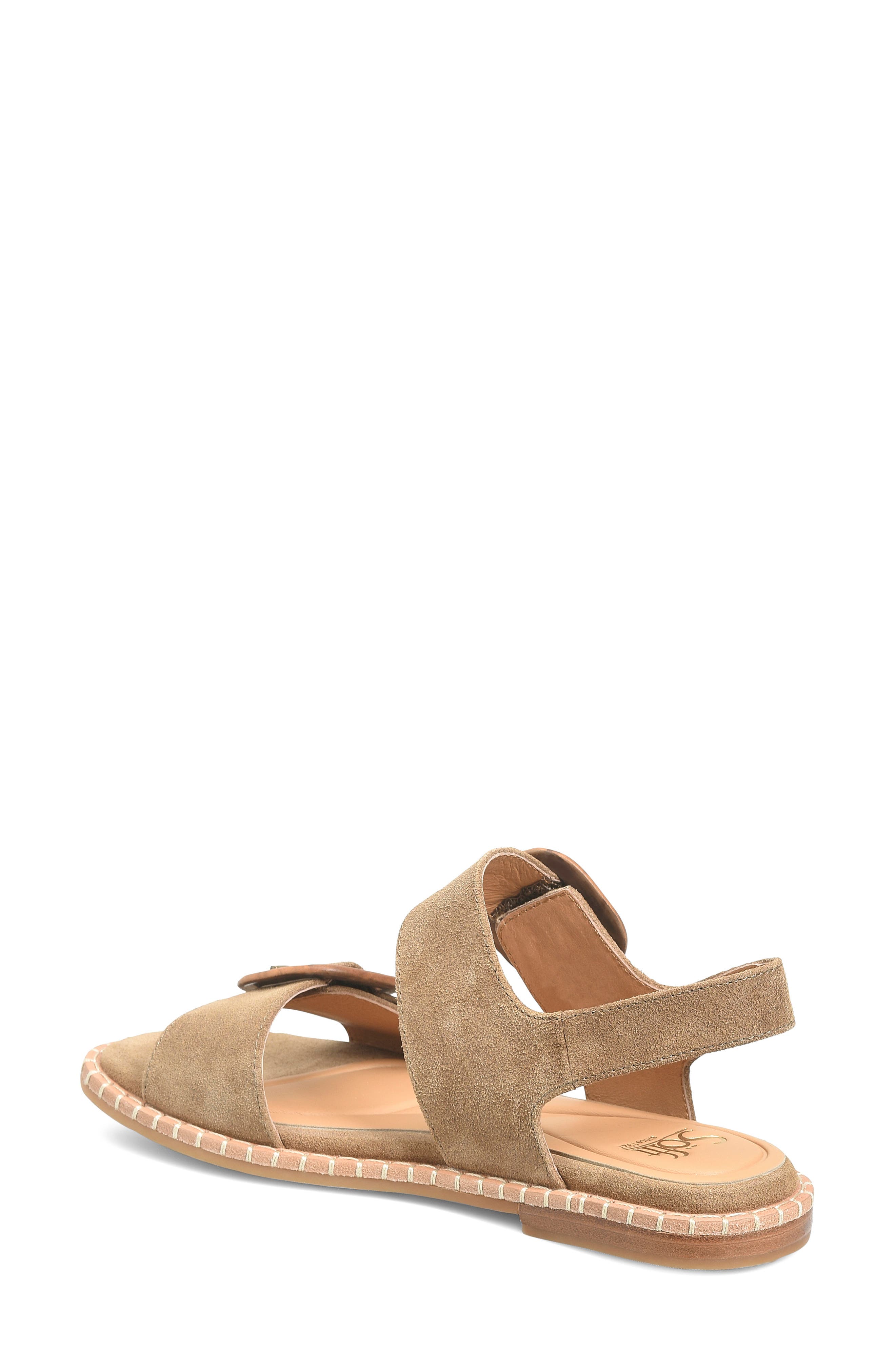 Söfft Napa Slingback Sandal, Alternate, color, Oak Brown