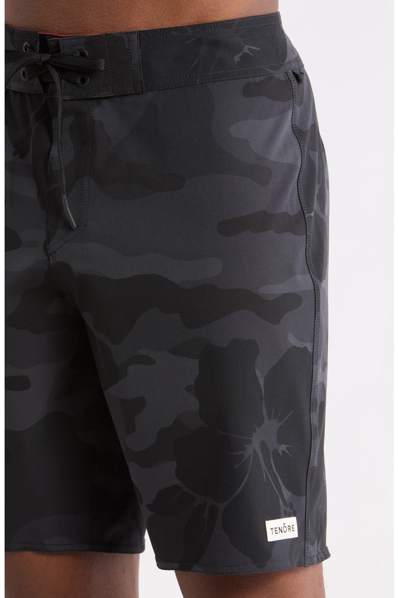 Print Classic Board Shorts, Alternate, color, BLACK MULTI