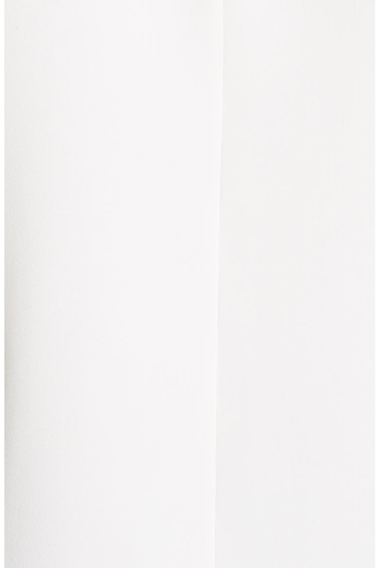 Solid Heavy Georgette Sleeveless Blouse, Alternate, color, WHITE