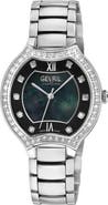 GEVRIL Lugano Diamond Bracelet Watch, 35mm