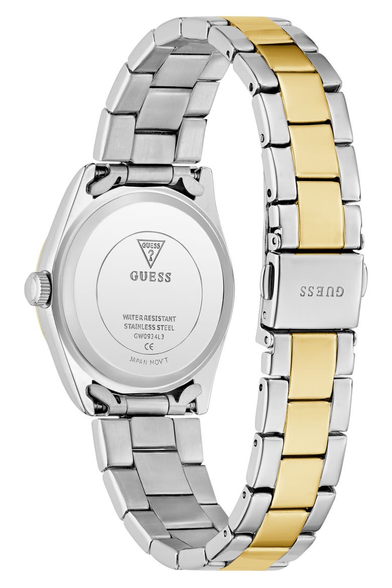 Date Bracelet Watch, 32mm, Alternate, color, 2-TONE