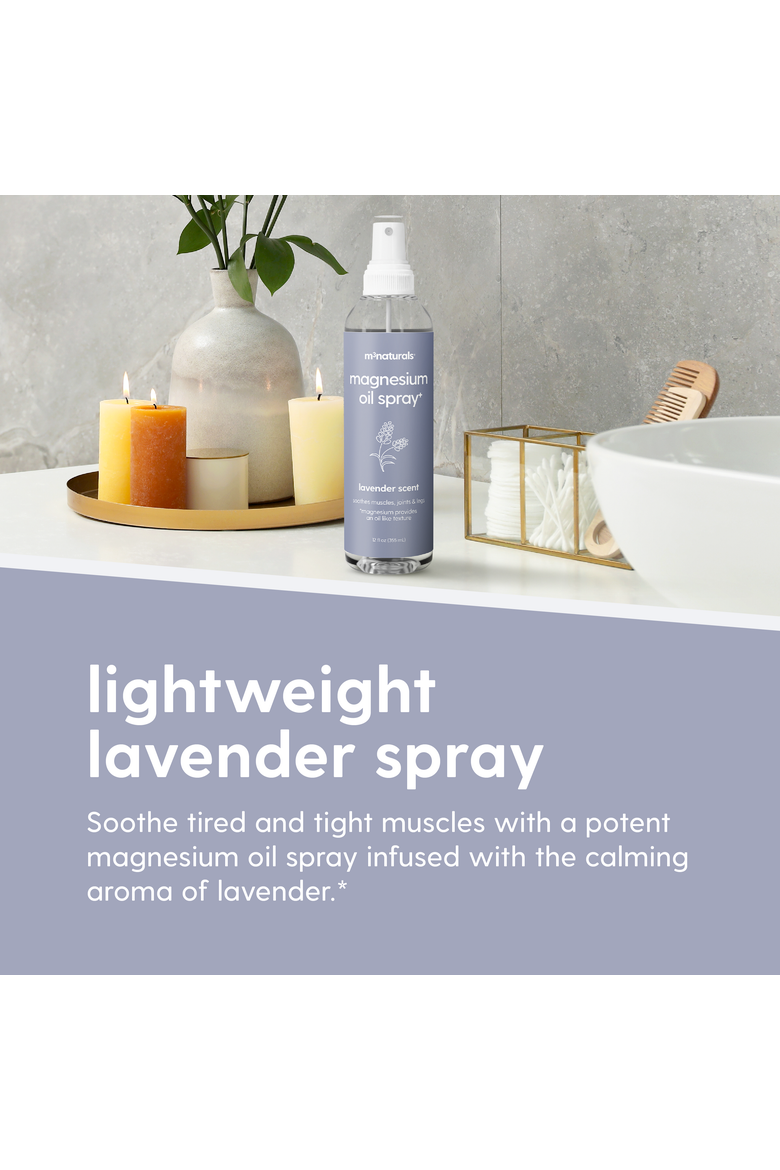 Magnesium Spray, Lavender, 12 fl oz, Alternate, color, None