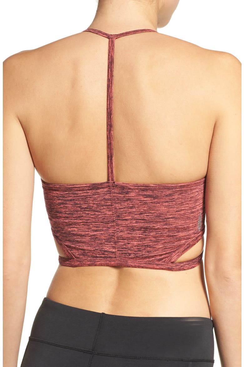 FP Movement Infinity T-Back Sports Bra, Alternate, color, TRUE NAVY/ HOT PINK