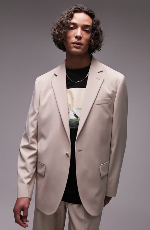 Relaxed Fit Suit Jacket