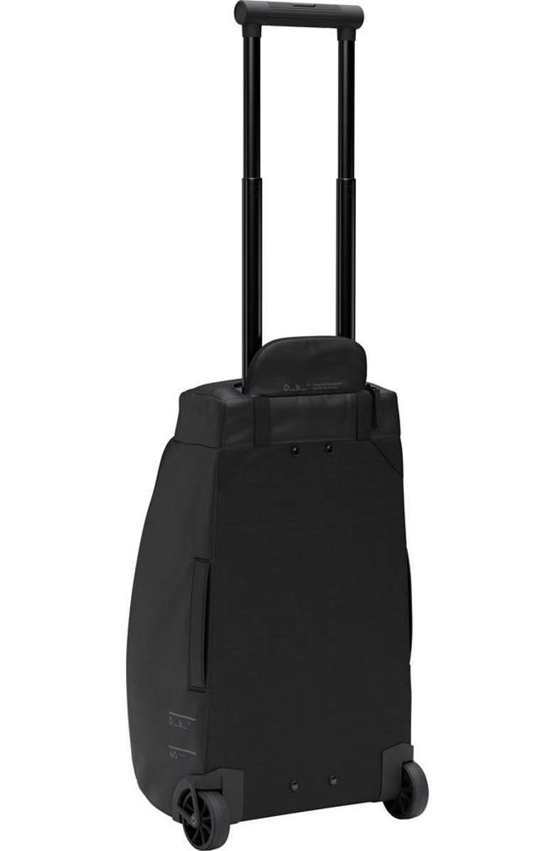 D_b_ Hugger Roller Bag Carry On Wheeled Duffel 40L, Alternate, color, Black Out
