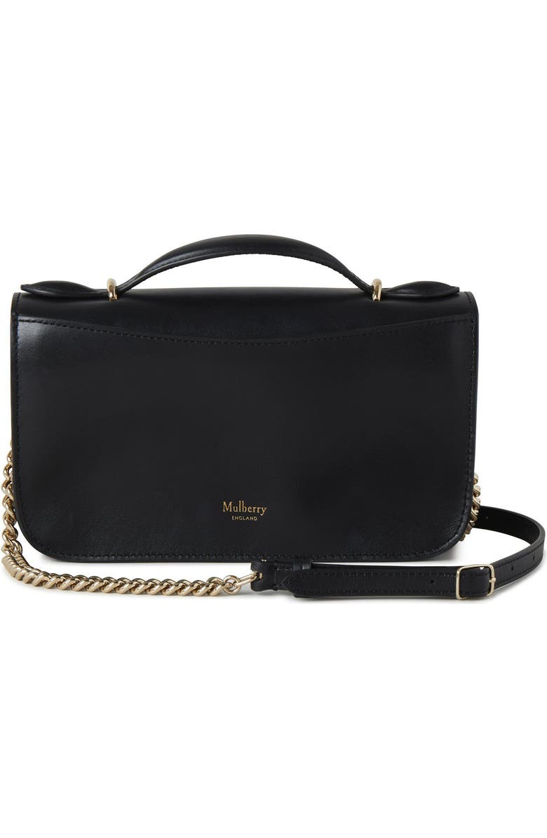 Mulberry Lana Day High Gloss Leather Top Handle Bag, Alternate, color,