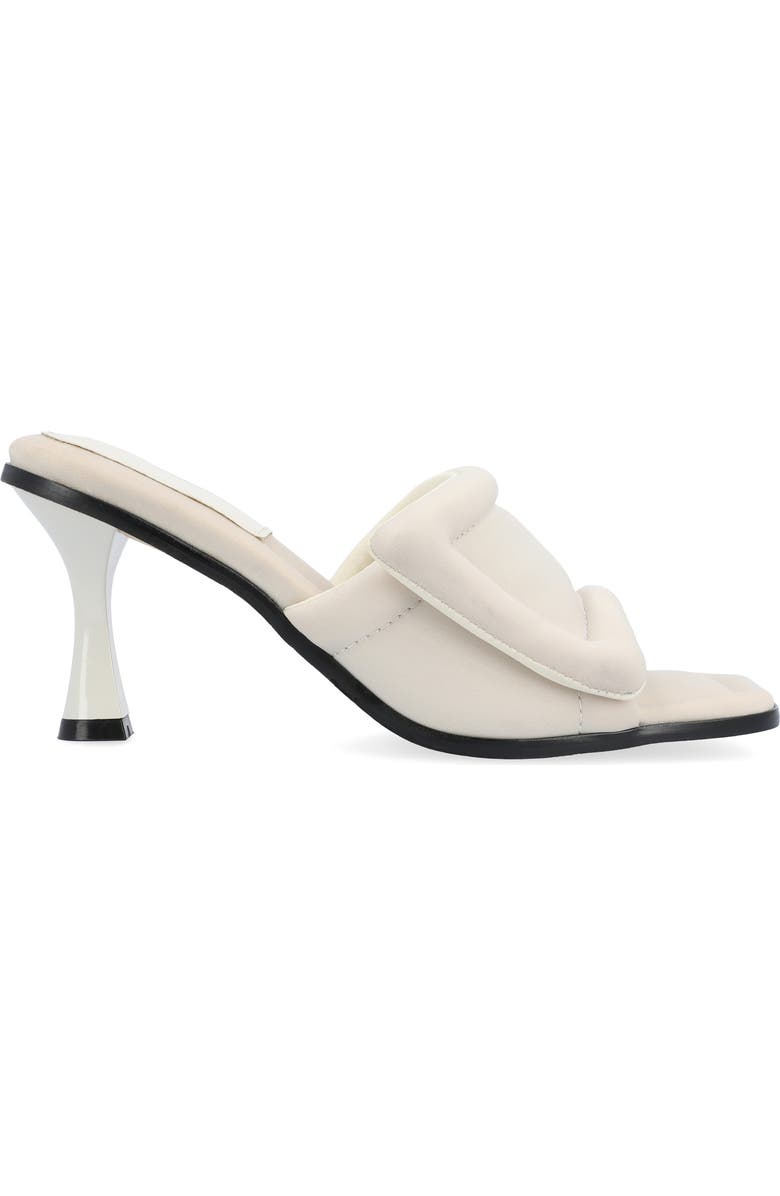 Journee Collection Addriel Slide Sandal, Alternate, color, Bone