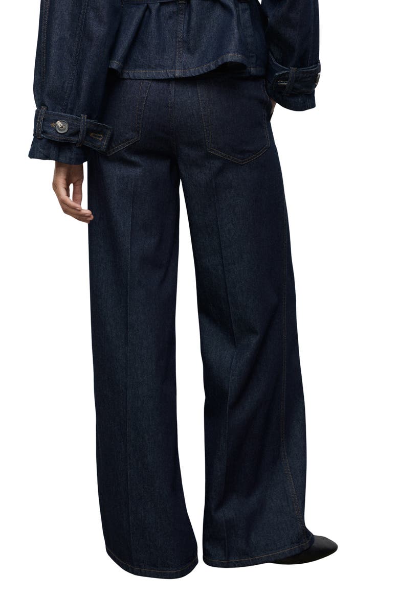 Wide Leg Trouser Jeans, Alternate, color, OPEN BLUE