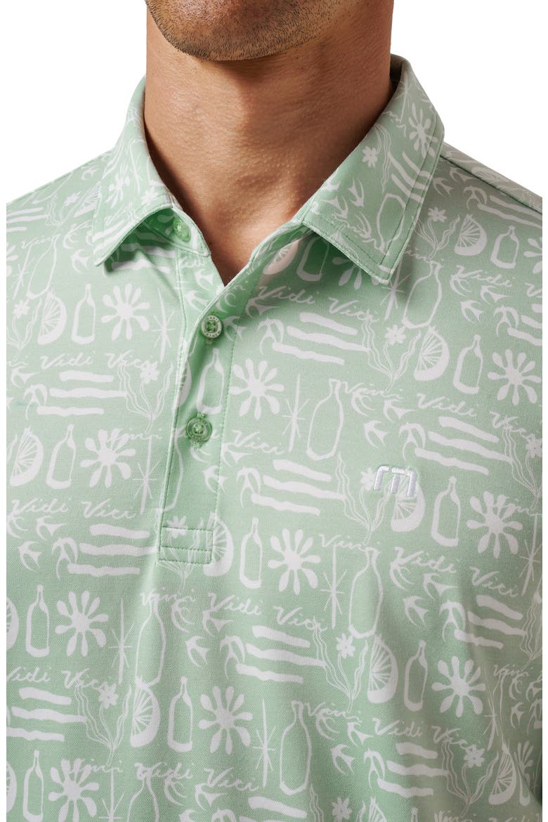 Featherweight Cabana Polo, Alternate, color, AQUA FOAM