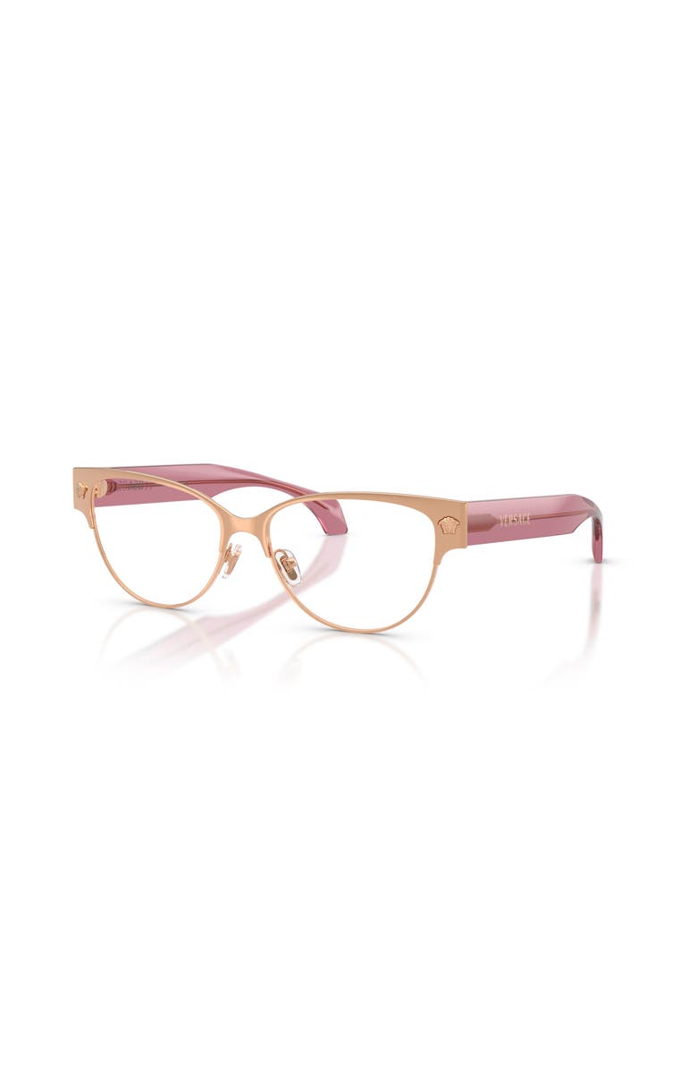Versace 53mm Cat Eye optical glasses, Main, color, Pink