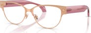 Versace 53mm Cat Eye optical glasses