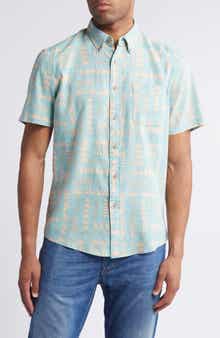Faherty Breeze Short Sleeve Button-Down Shirt