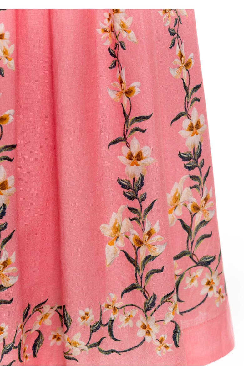 Agua by Agua Bendita Mielero Promesa Midi Dress, Alternate, color, Multicolor