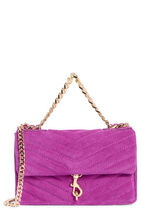 Edie Chevron Quilted Leather Shoulder Bag