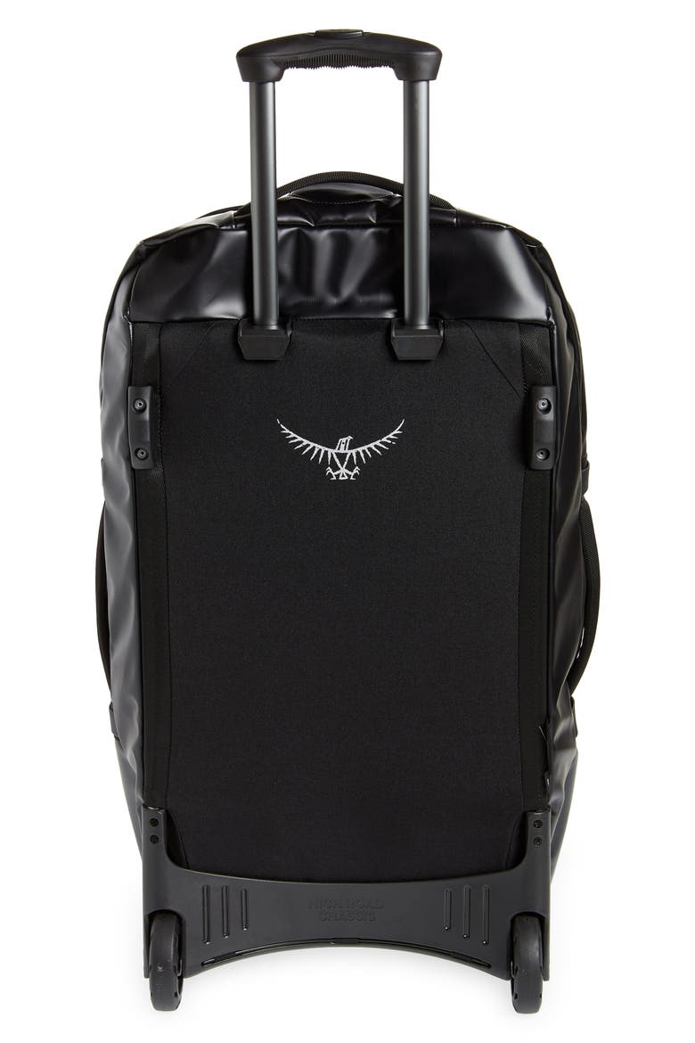 Transporter 60-Liter Wheeled Duffle Bag, Alternate, color, BLACK