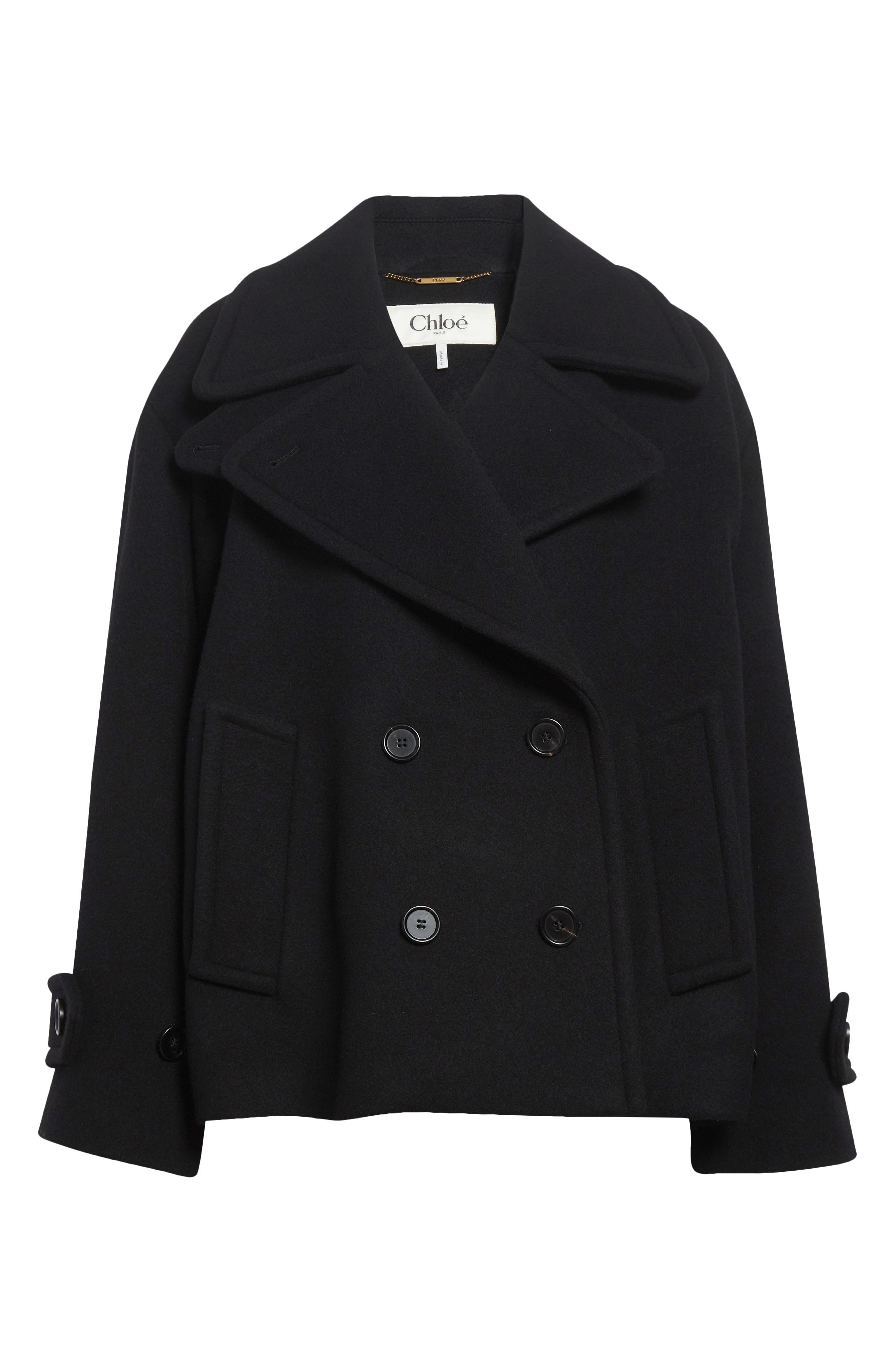 Oversize Double Breasted Wool Blend Coat (Women) | Nordstrom