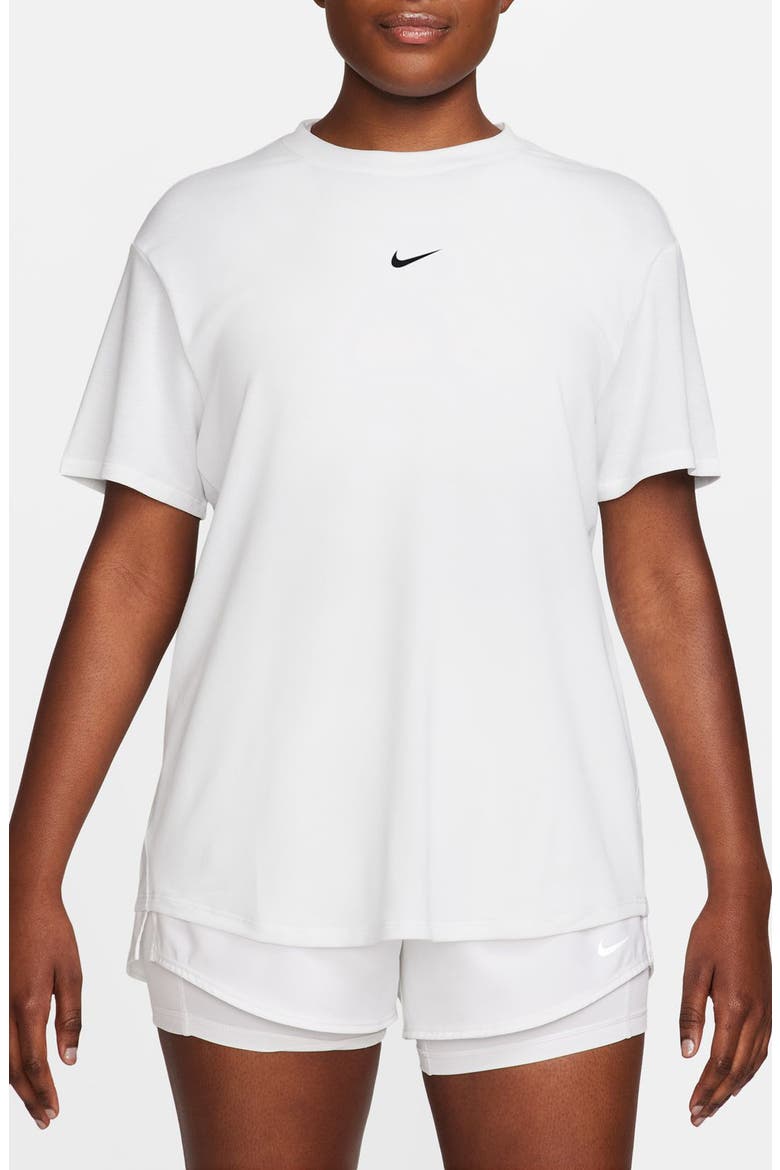 One Relaxed Dri-FIT T-Shirt, Main, color, 101 WHITE/BLACK