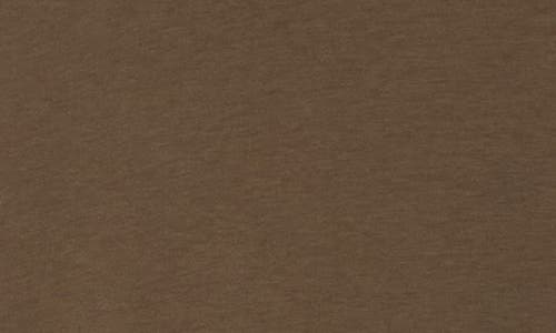 Rag & Bone Long Sleeve Crewneck T-shirt In Brown