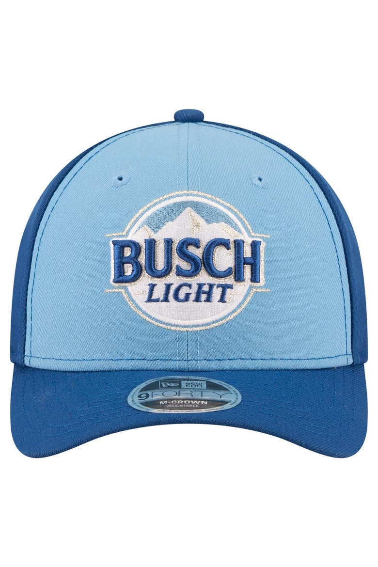 Men's New Era  Light Blue/Blue Ross Chastain Trackhouse Driver Number Side Patch 9FORTY M-Crown Adjustable Hat, Alternate, color, Light Blue