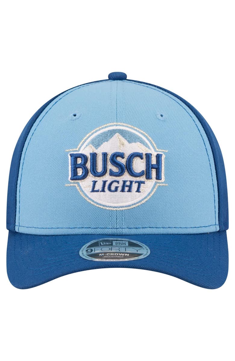 New Era Men's New Era Light Blue/Blue Ross Chastain Trackhouse Driver Number Side Patch 9FORTY M-Crown Adjustable Hat, Alternate, color, Light Blue