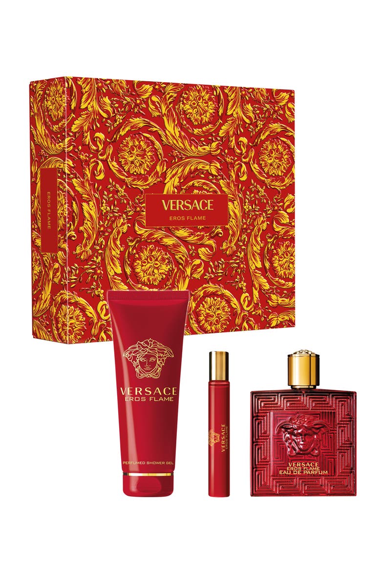 Eros Flame Eau de Parfum Gift Set $170 Value, Main, color, NO COLOR