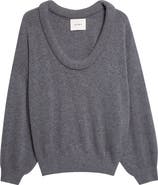Lisa Yang Doria Padded Scoop Neck Cashmere Sweater