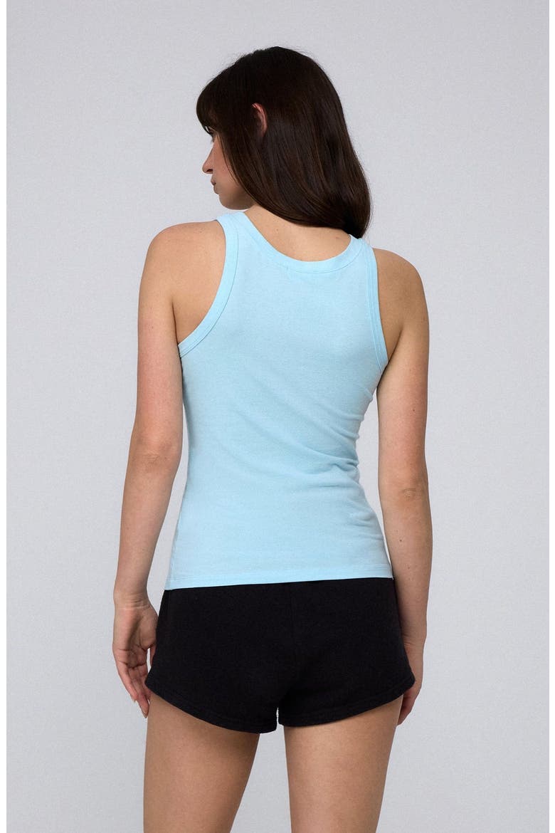 Hemp Essentials Tank, Alternate, color, Sky Blue
