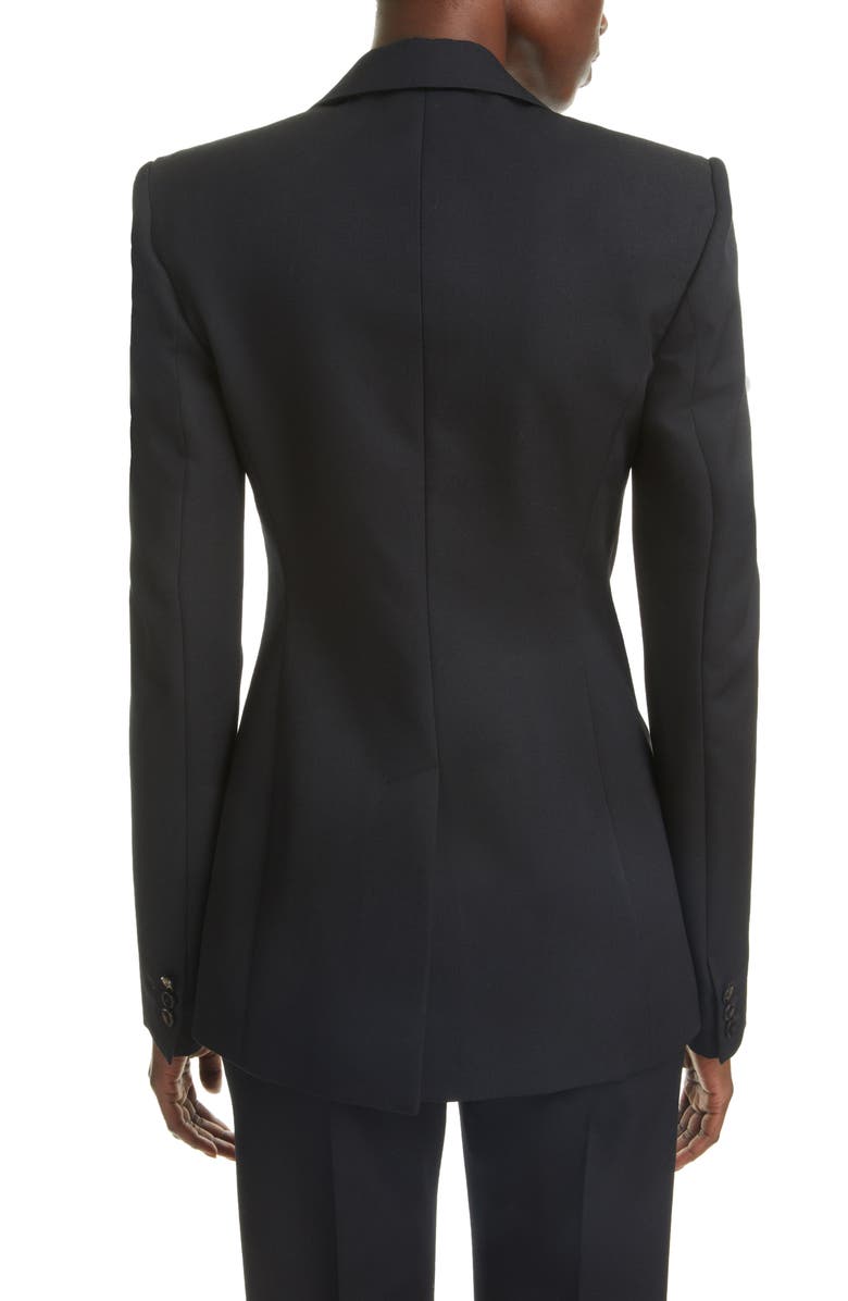 Givenchy Convertible Wool & Mohair Cape Jacket, Alternate, color,