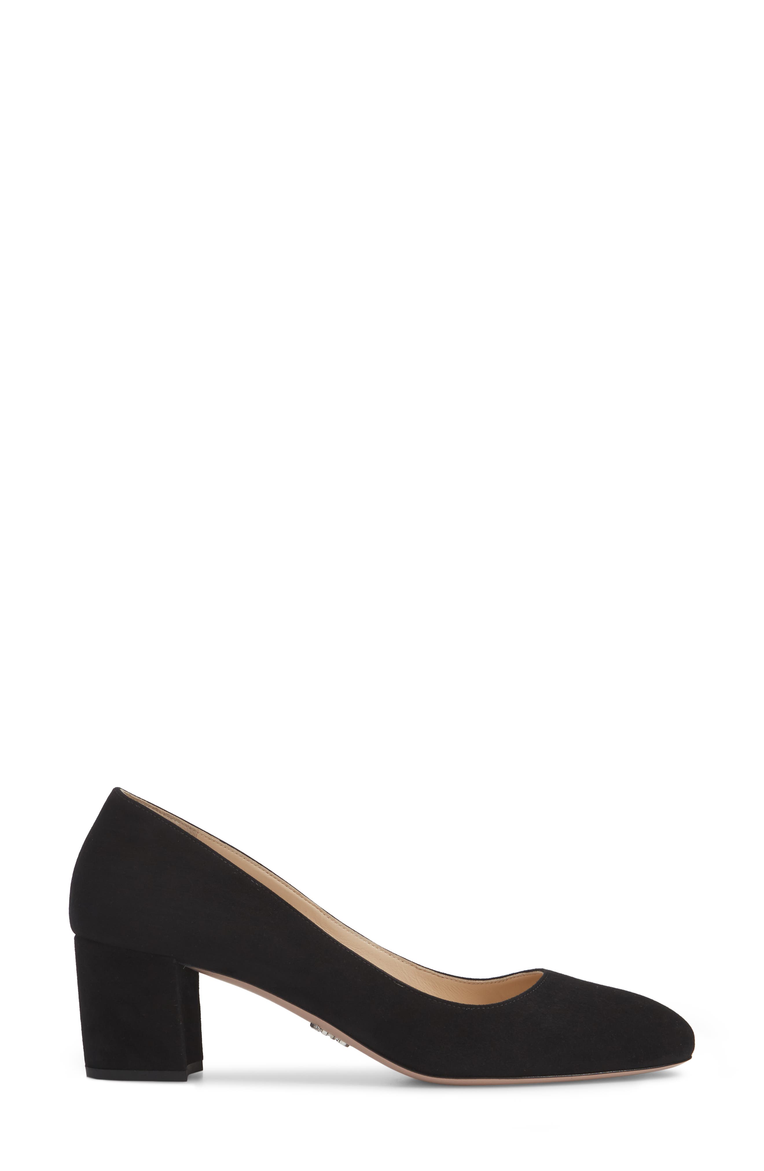 Prada Round Toe Pump, Alternate, color, 
