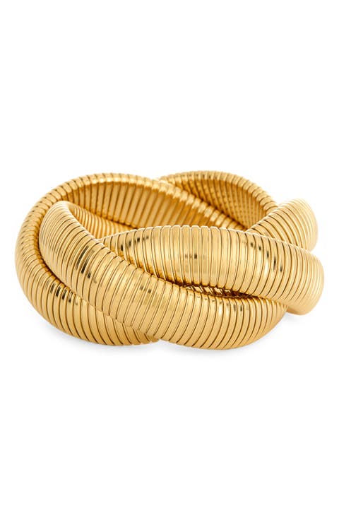 Woven Snake Chain Bracelet