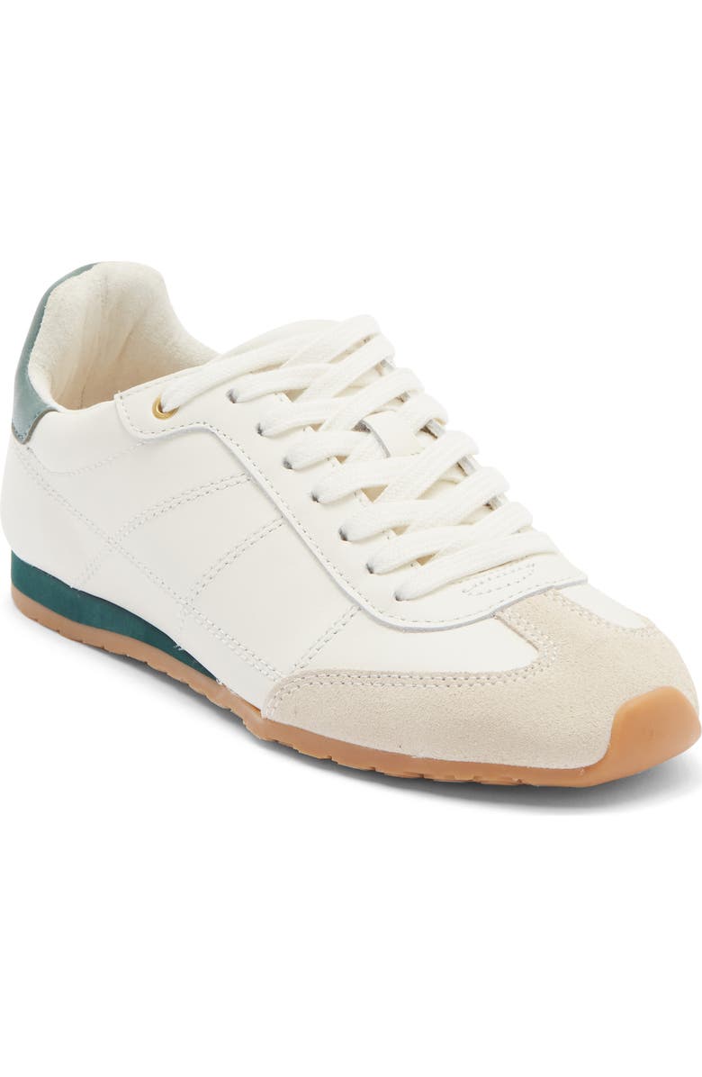 Dolce Vita Diane Sneaker, Main, color, White/ Green Leather