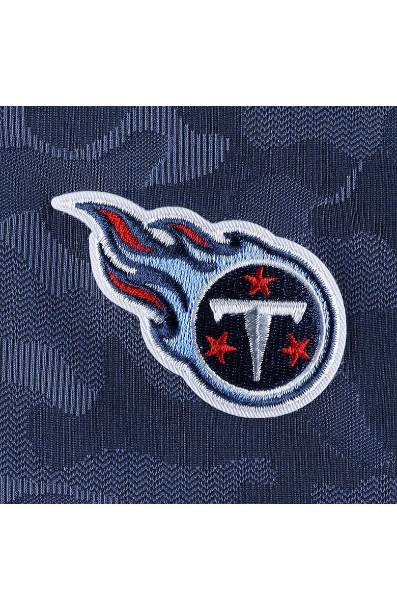 ANTIGUA Men's Antigua Navy Tennessee Titans Brigade Quarter-Zip Sweatshirt, Alternate, color, 