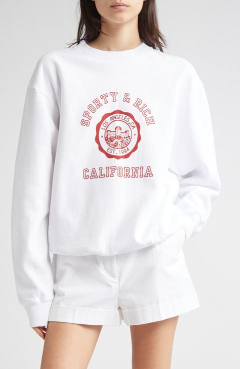 Women's Sporty & Rich Sweatshirts & Hoodies | Nordstrom Women's Sporty & Rich Sweatshirts & Hoodies | Nordstrom