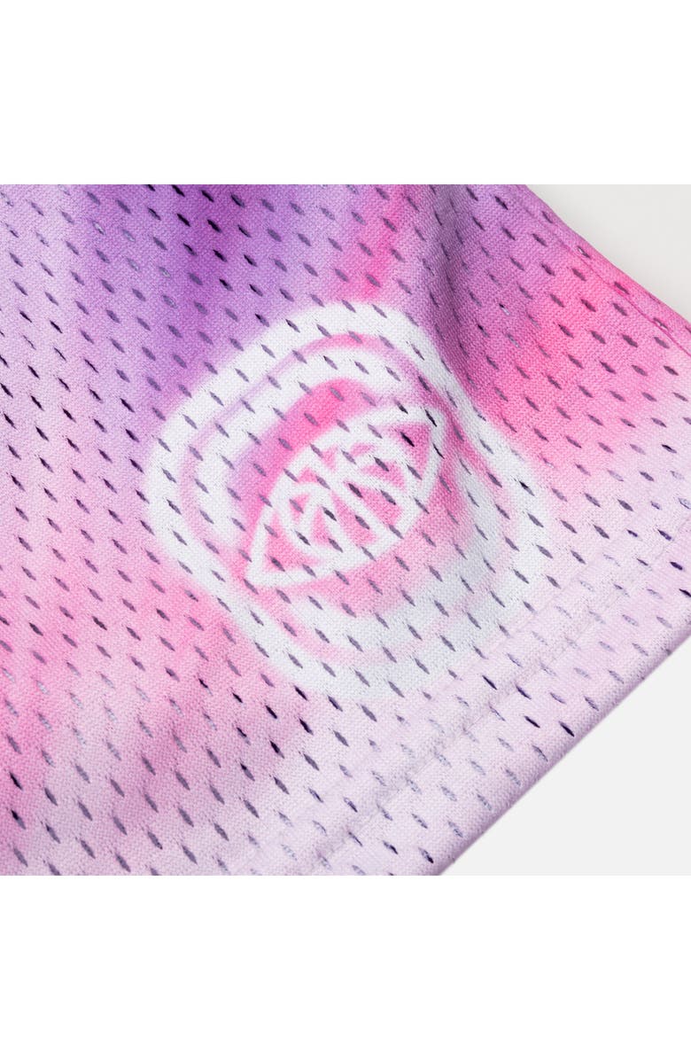 OVERTIME Motion Blur Mesh Shorts, Alternate, color, Pink