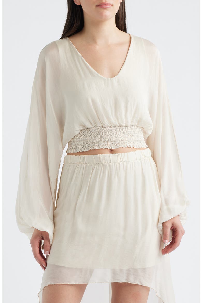 Forum Crop Top, Main, color, OFF WHITE