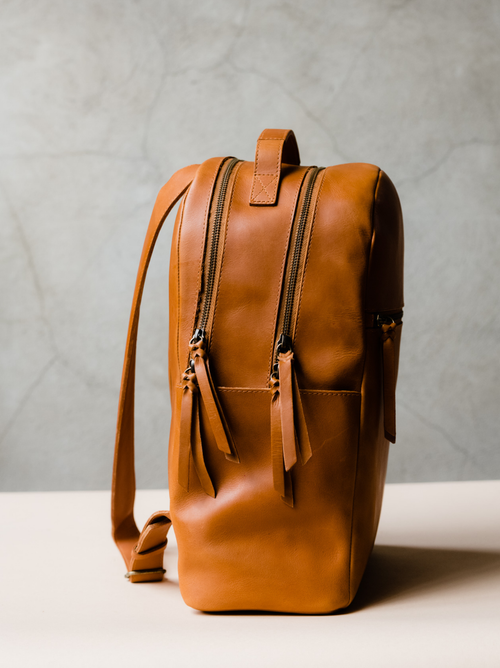 Able Alem Backpack In Cognac