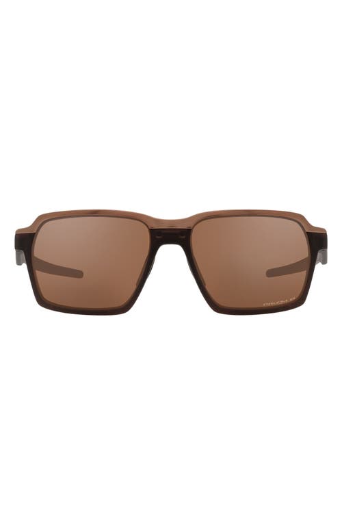 Oakley 58mm Polarized Rectangular Sunglasses
